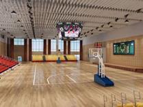 郑州市第四中学篮球室