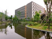 宁波滨海国际合作学校小池塘