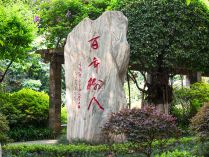 重庆八中国际部花园景色