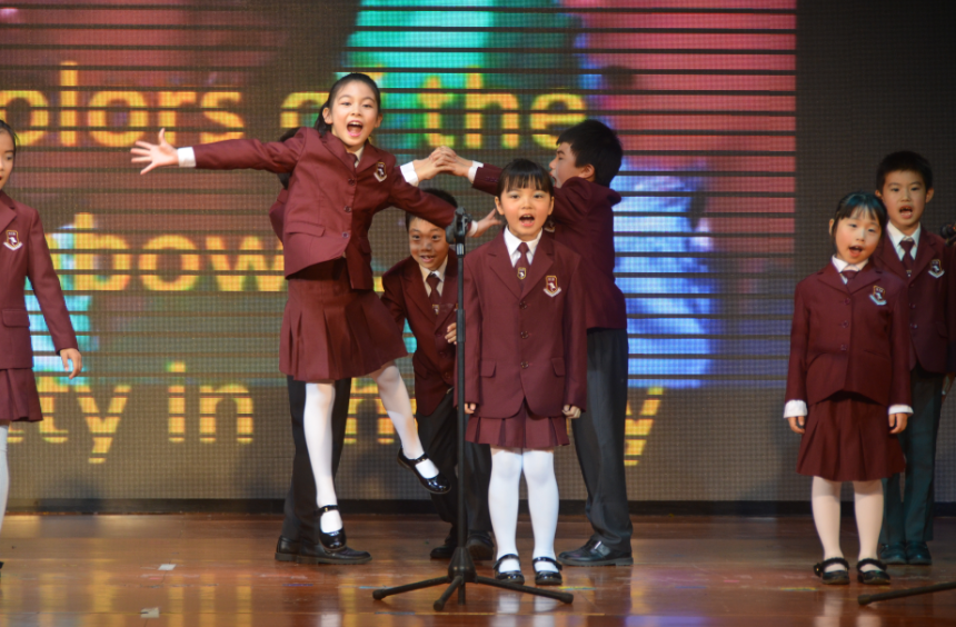 北京爱迪国际学校双语小学部英文歌曲比赛