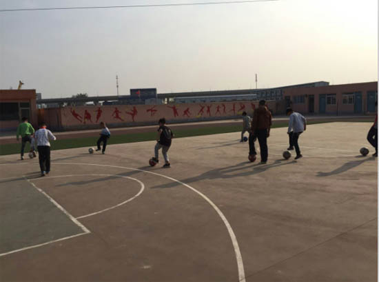 北京市博文学校篮球场
