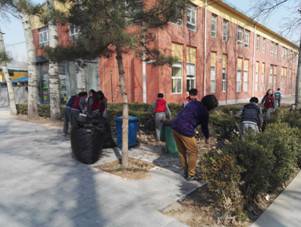 北京市私立树人瑞贝学校小学部六年级师生开展“零垃圾”环保活动