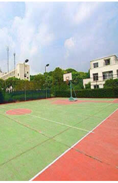 美国蒙特沃德高中上海分校篮球场