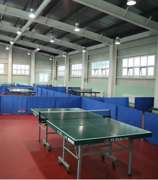 北京潞河国际教育学园乒乓球场