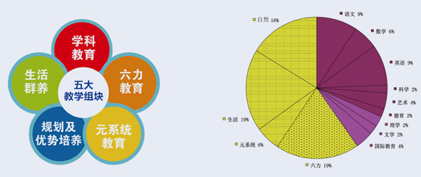 北京六力国际教育学校小学课程介绍