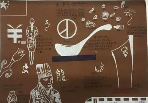 黑利伯瑞国际学校初中部孙楠熙绘画作品