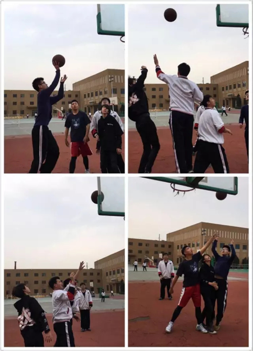 北京实验外国语学校篮球社学生