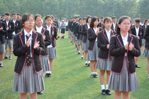 黑利伯瑞2018-2019学年度第一学期开学典礼暨升旗仪式隆重举行！