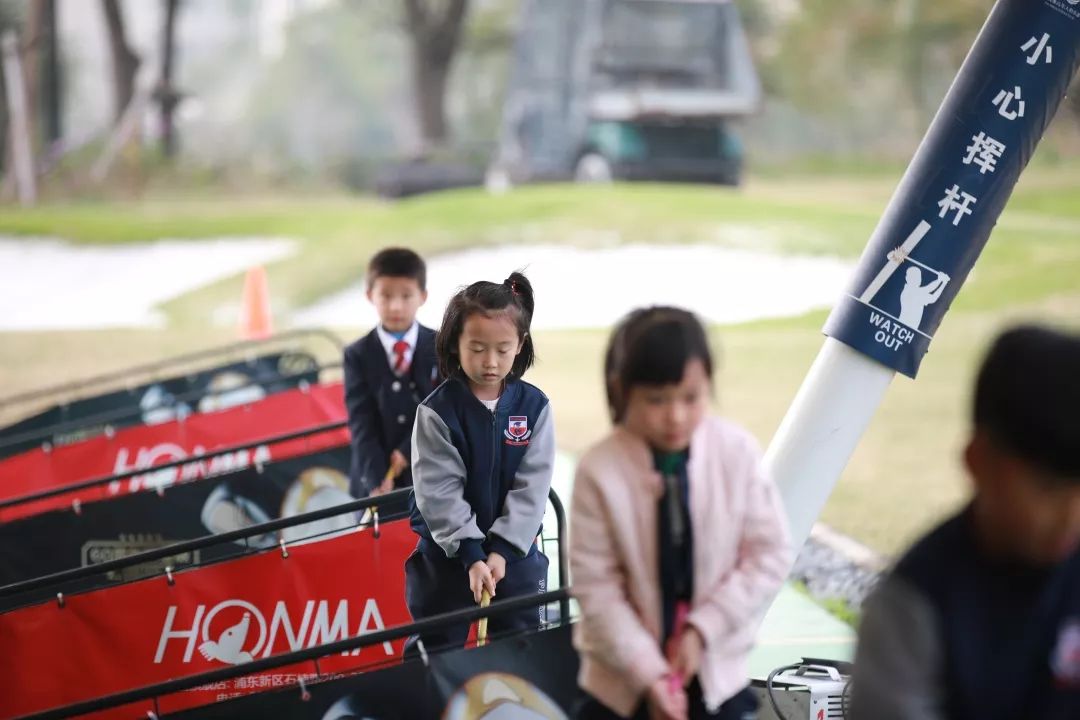  上海帕丁顿小学一年级高尔夫课程体验纪实