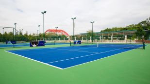 东莞翰林实验学校网球场