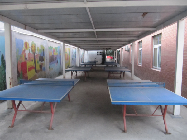 杭州二中树兰高级中学乒乓球室
