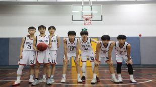 上海金苹果双语学校室内篮球馆