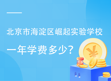 北京市海淀区崛起实验学校一年学费多少？