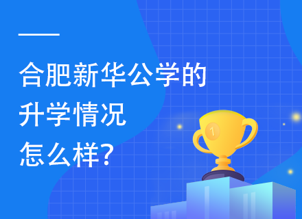 合肥新华公学的升学情况怎么样？