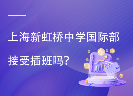 上海新虹桥中学国际部接受插班吗？