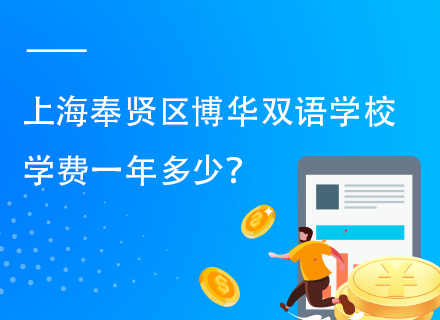 上海奉贤区博华双语学校学费一年多少？