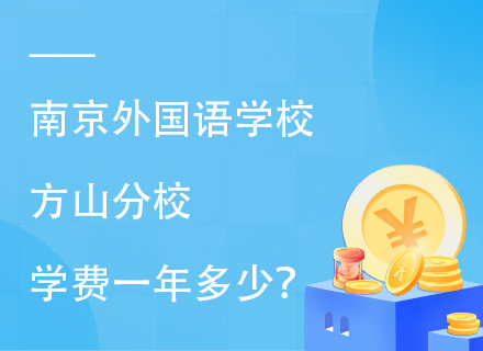 南京外国语学校方山分校学费一年多少？