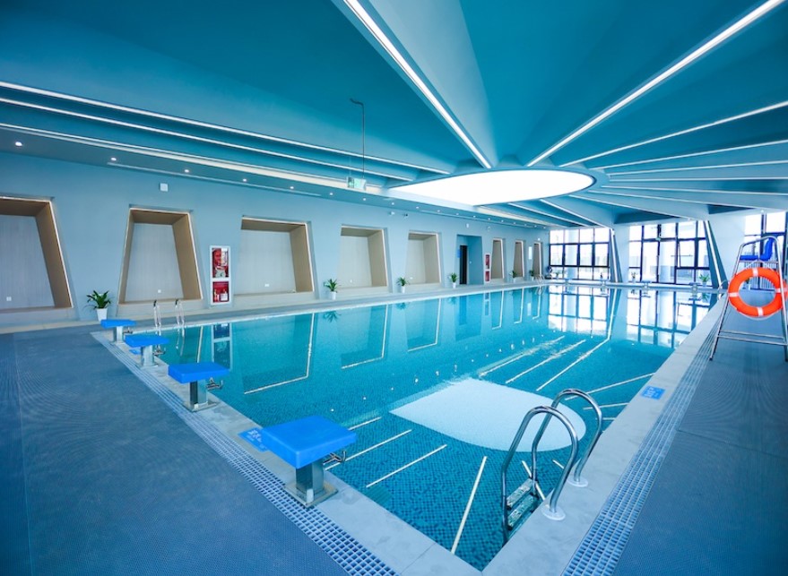 衢州市高铁新城外国语学校游泳池