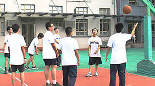耀华国际学校篮球赛